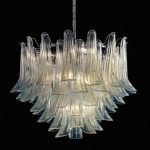 "Mildred" Murano glass chandeli