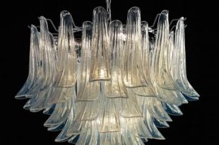 "Mildred" Murano glass chandeli