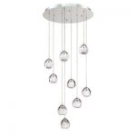Modern - 4 & Up - Crystal - Chrome - Chandeliers - Lighting - The .