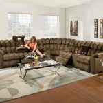 Living Room Cincinnati Furniture | Reclining sectional, Sectional .
