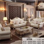 French Style Living Room Sofa Sets Furniture Classic Sofas 2 3 .