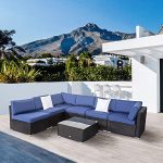 Amazon.com: Peach Tree Outdoor Furniture All-Weather Sectional .