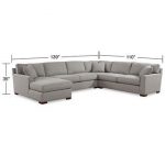 Furniture CLOSEOUT! Carena 4-Pc. Fabric Sectional Sofa with Chaise .