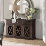 Colborne Sideboard Color: Salvaged Gray in 2020 | Solid wood .