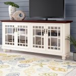 Rosecliff Heights Colefax Solid Wood TV Stand for TVs up to 78 .