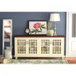 Rosecliff Heights Colefax Vintage TV Stand for TVs up to 78" Top .