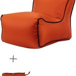 Amazon.com: Folding Sofa Chair 13 Colors Lazy BeanBag Sofas Cover .