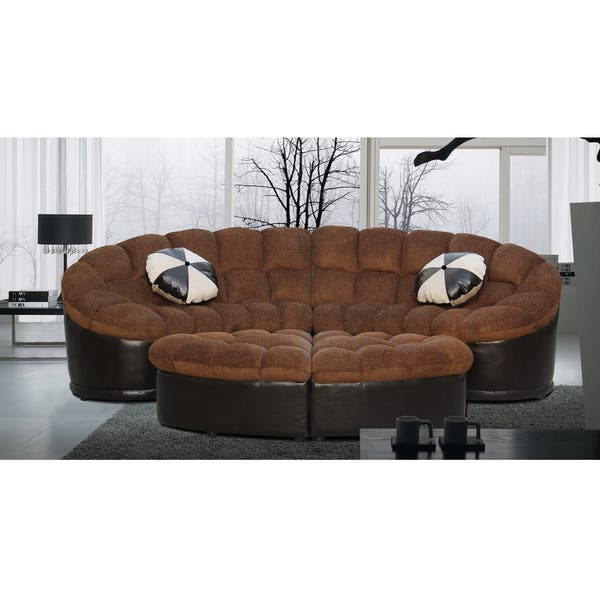 Shop Diana 4-pc Comfy Sectional Sofa Set - Overstock - 67393