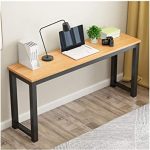 Amazon.com: ErYao Modern Computer Desk, 47.2 inch Narrow Laptop PC .