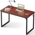 Amazon.com: Coleshome Computer Desk 47", Modern Simple Style Desk .
