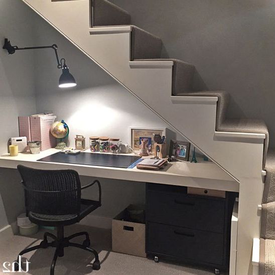 16 Creative Under Stairs Remodelling Ideas - Small House Decor .