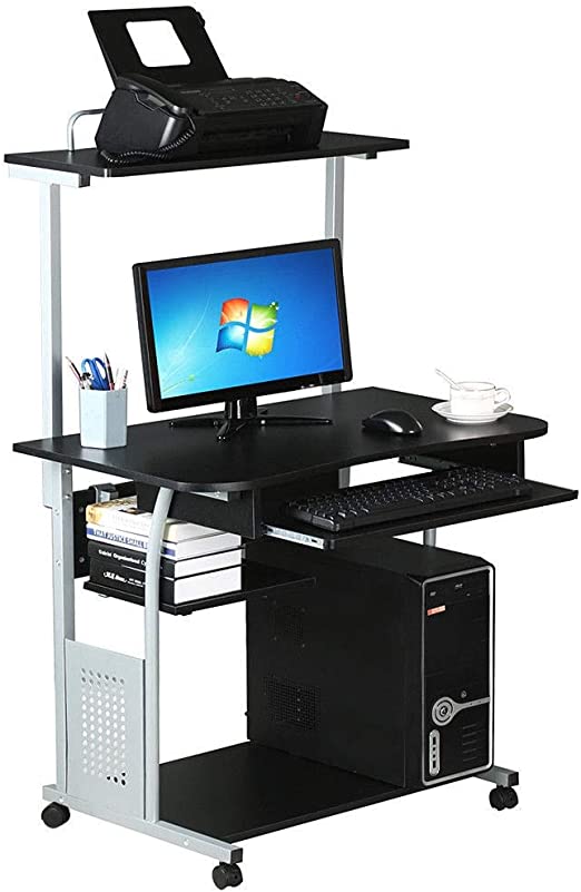 Computer Desks With Printer Shelf