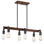6 Light LED Chandelier by DSI 1/24/17 $100 at Costco | Rustic .