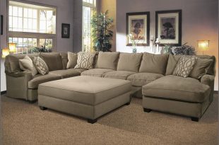 Image result for u shaped sofa | Large sectional sofa, Sectional .