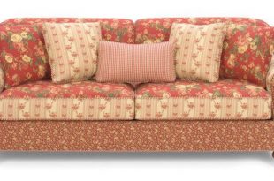 Craftmaster Carolines Cottage Country Red Loveseat | Country sofas .