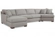 Furniture CLOSEOUT! Carena 162" 3-Pc. Fabric Sectional Sofa with .