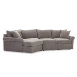 Furniture Wedport 3-Pc. Fabric Modular Sectional Sofa with Cuddler .
