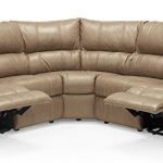 Curved Recliner Sofas in 2020 | Leather sectional sofas, Leather .
