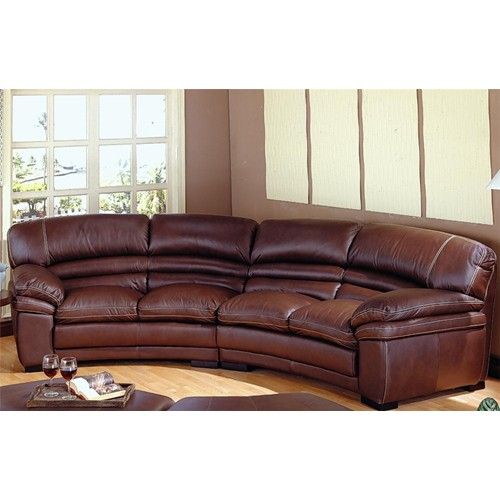 curved sectional sofa recliner - Google Search | Curved couch .