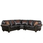 Abbyson Living Denver Leather Sectional Sofa & Reviews - Furnitu