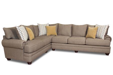 Chelsea Home Furniture 738645-2PC-GENS-30692-SEC Ria Sectional in .