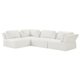 Nube II White Sectional Sofa | El Dorado Furnitu