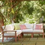 Ansel Outdoor 5 Piece Sectional Seating Group with Cushion | Patio .