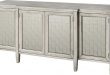 Emmaline Antique Silver Leaf Cabinet - Transitional - Buffets And .