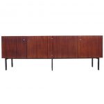 Rosewood Sideboard Attributed to Etienne Fermigier for Meubles et .
