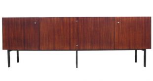 Rosewood Sideboard Attributed to Etienne Fermigier for Meubles et .
