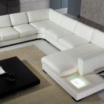 Extra Large U Shaped Sofa for Home | Leather couch sectional .