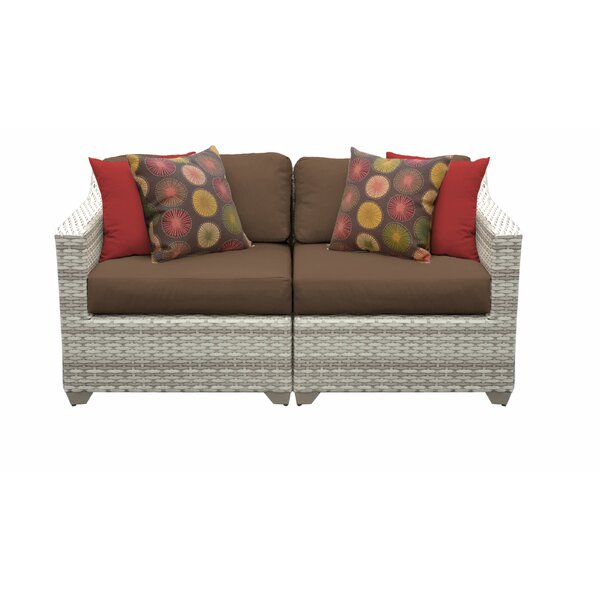 Falmouth Loveseat with Cushions & Reviews | AllMode