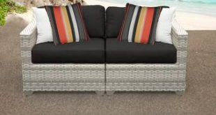 Falmouth Loveseat with Cushions & Reviews | Birch La