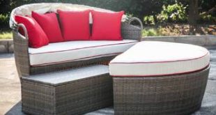 Beachcrest Home Fansler Patio Daybed with Cushions & Reviews | Wayfa