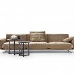 SOFT DREAM | SOFT DREAM LARGE | Leather sofa By Flexform .