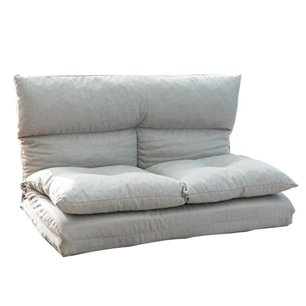Boyel Living Gray Fabric Futons Folding Sofa Chair Lounge Floor .