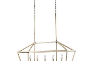 Freemont 5-Light Kitchen Island Linear Pendant | Linear chandelier .
