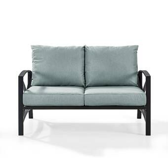 Baltic Loveseat with Cushions in 2020 | Love seat, Patio loveseat .