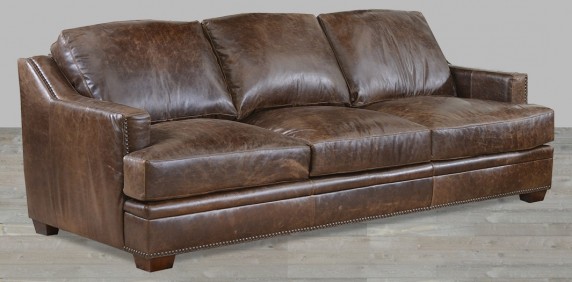 Full Grain Leather Sofas - Sofas - Living Ro