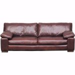 Barcelona All Leather Sofa | 4441S BARCELONA LT BRN 40001 | Soft .