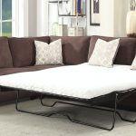 Acme Furniture Living Room Randolph Sectional Sofa with Sleeper .