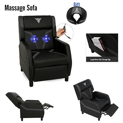 Massage Video Gaming Sofa Chair Computer Theater Reclining Seat .