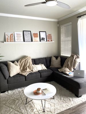 New and Used Grey sectional for Sale in Gilbert, AZ - Offer