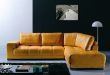 Design of Gold Leather Sofa Leather Gold Sectional Sofa 10 .