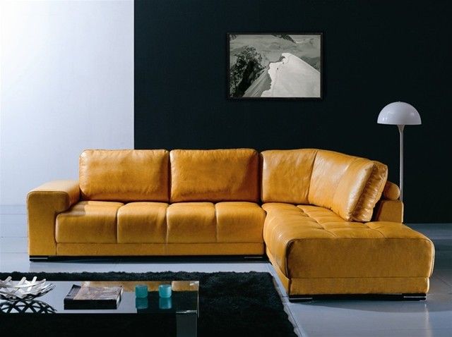 Design of Gold Leather Sofa Leather Gold Sectional Sofa 10 .