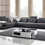 contemporary sectionals sofas elite microfiber sectional in colors .