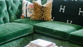 Green Sectional Sofa With Chaise - Ideas on Fot
