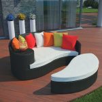Greening Outdoor Daybed with Ottoman & Cushions | Discount outdoor .