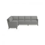 Addison Sectional, Right 2-Piece L-Shape 4-Cushion Cornering Sofa .