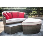 Deals on Garden Grove Patio Daybed with Cushions Beachcrest Ho